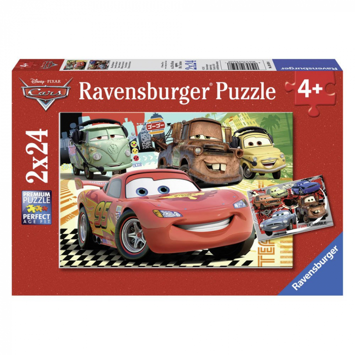 Puzzle Ravensburger Cars - Creativitate și Distracție