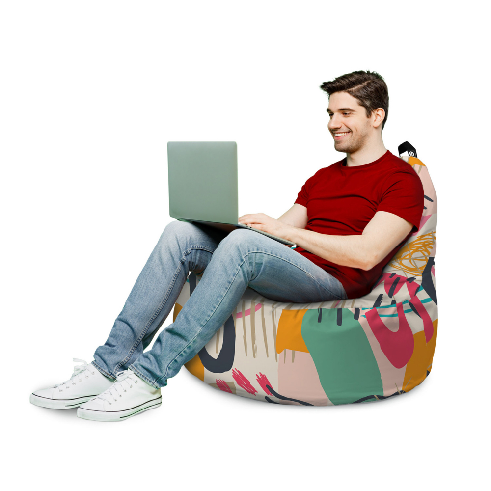 Fotoliu Puf Updeco Big Chill | Relaxare & Design Abstract - imagine 3