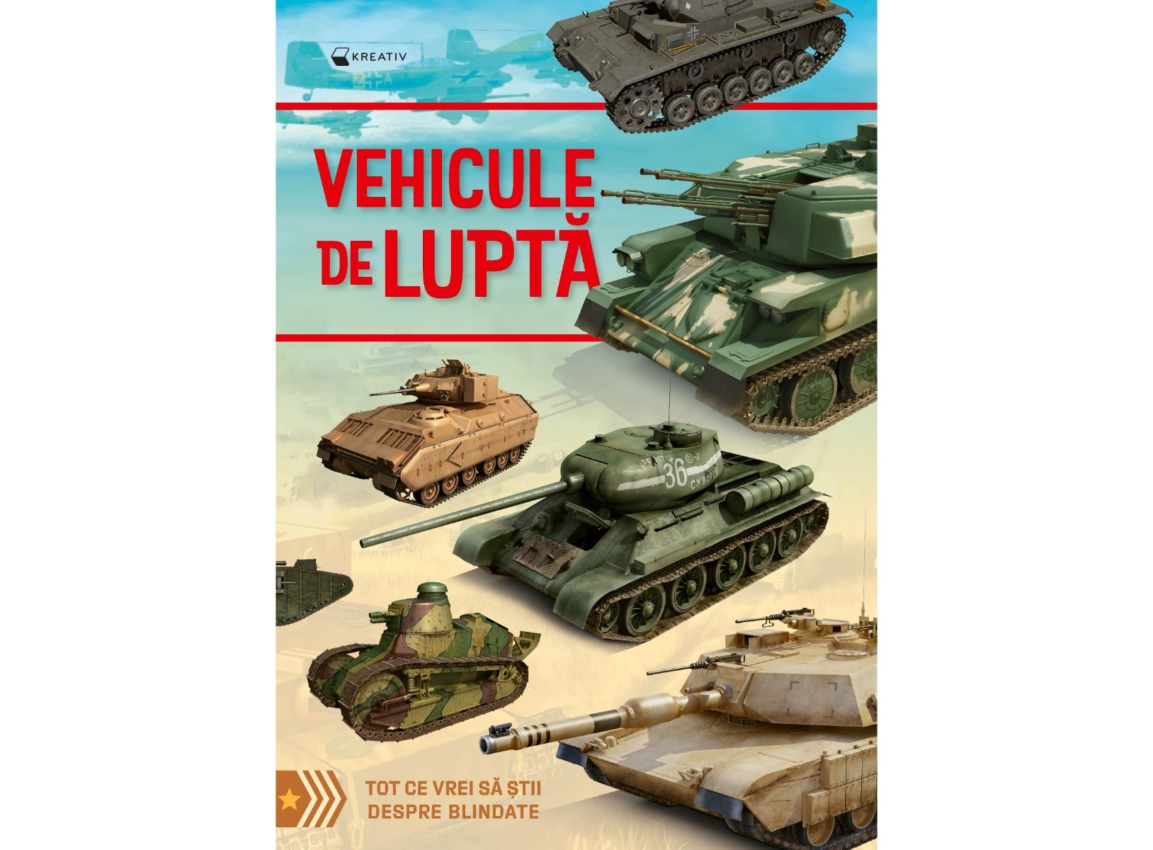 Vehicule de lupta - Kreativ | Carte educativa
