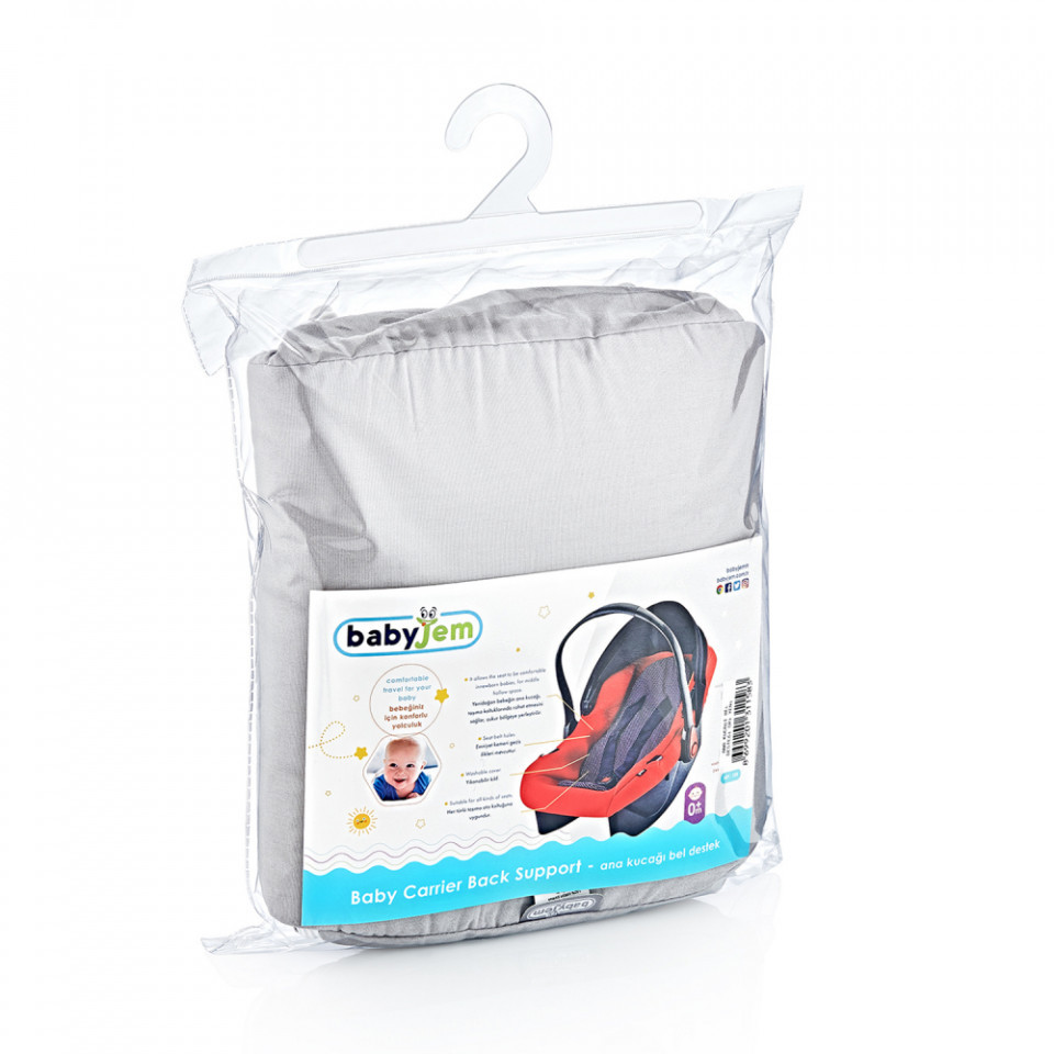 Reductor Scaun Auto BabyJem 0-13 kg Rosu - imagine 2