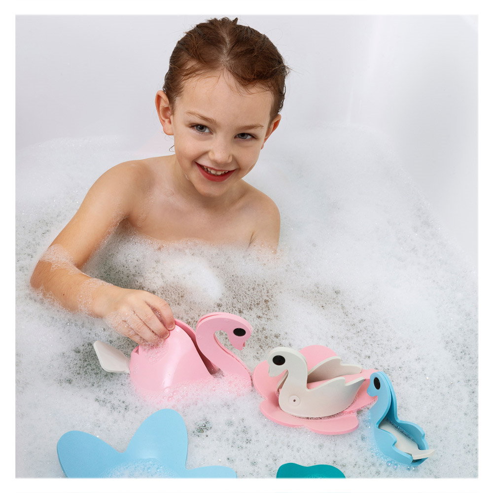 Jucarie Baie Lacul Lebedelor Quut Toys Creativa - imagine 2