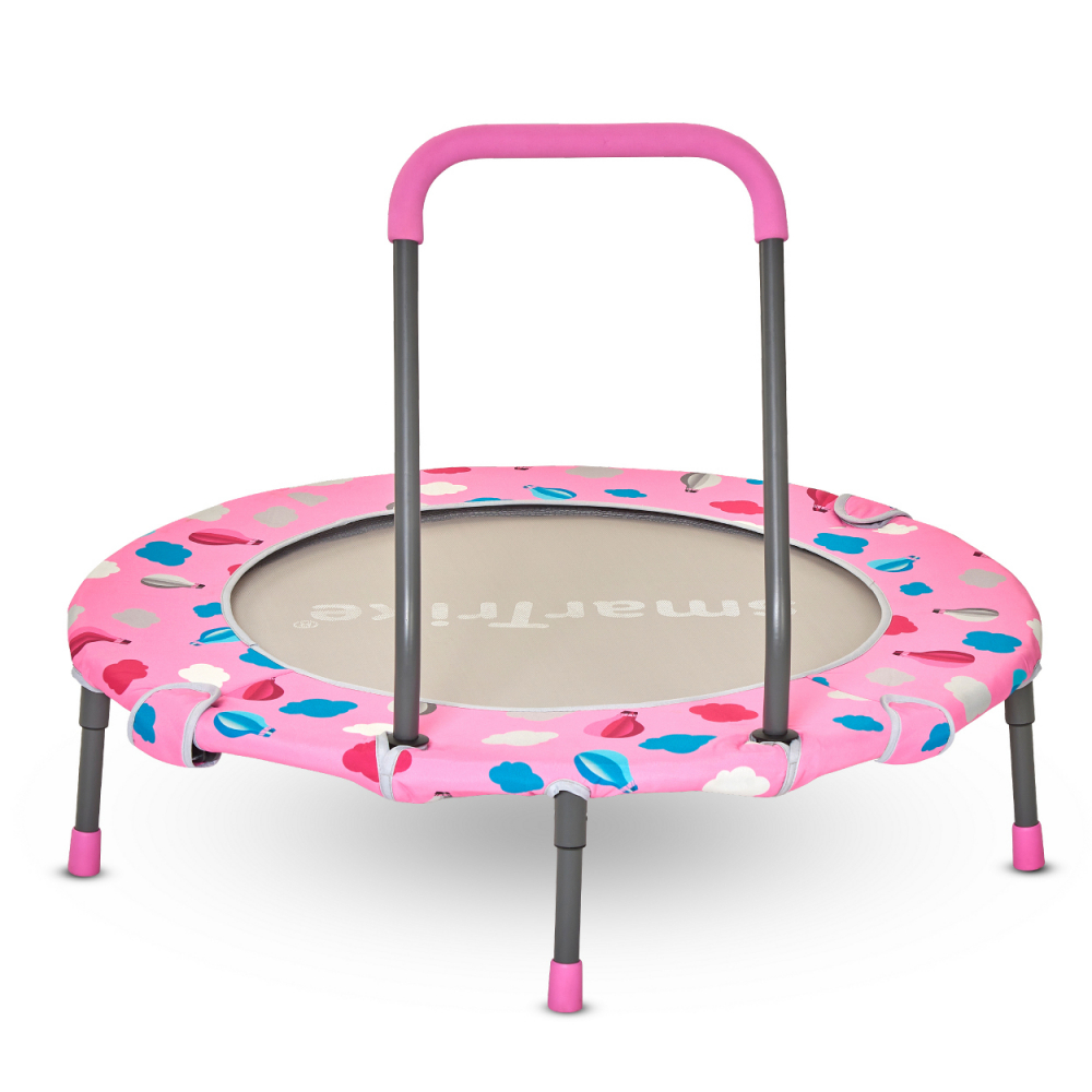 SmarTrike Pink: Spațiu Joacă și Trambulină Pliabilă