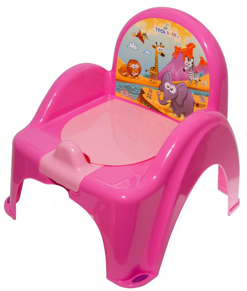 Mini Olită Tega Baby Safari Roz | Antrenament Toaletă