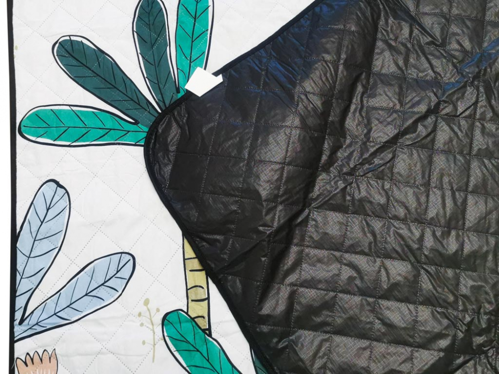 Saltea Plaja Ikonka Palms, 200x200 cm, Impermeabila - imagine 7