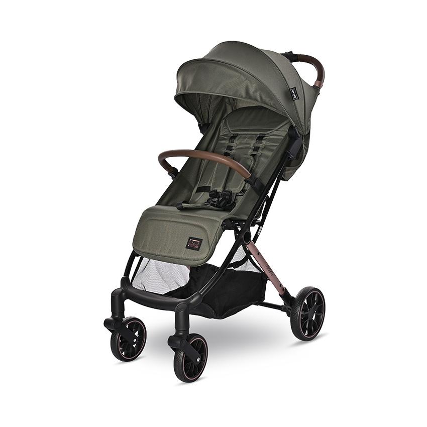 Carucior Lorelli Ribera, Green Aspen, Compatibil Avion - imagine 2