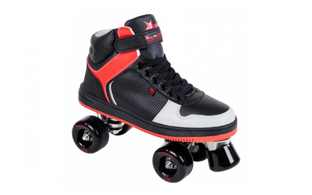 Role Rookie Hype Hi Top Trainer Negre | Stil și Confort - imagine 3