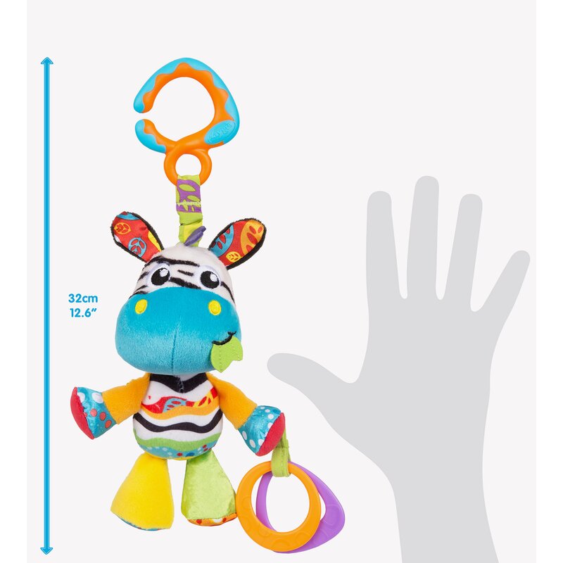 Playgro Zoe Zebra Jucărie Carucior Munchimal - imagine 3