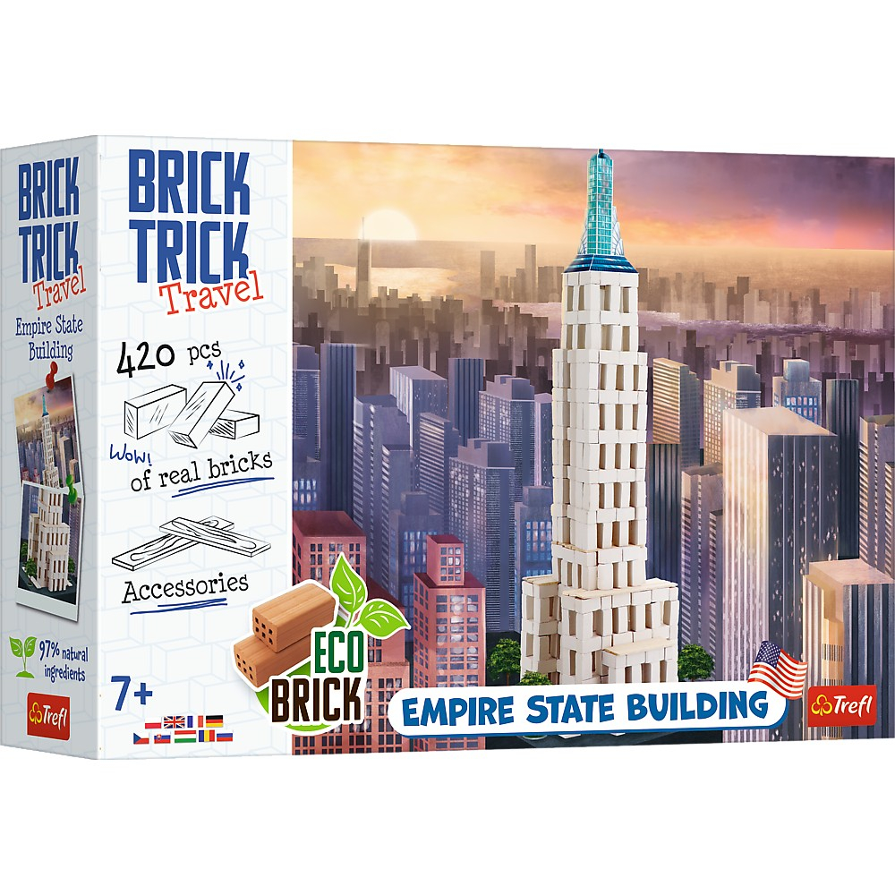 Brick Trick XL Empire State Building | Trefl