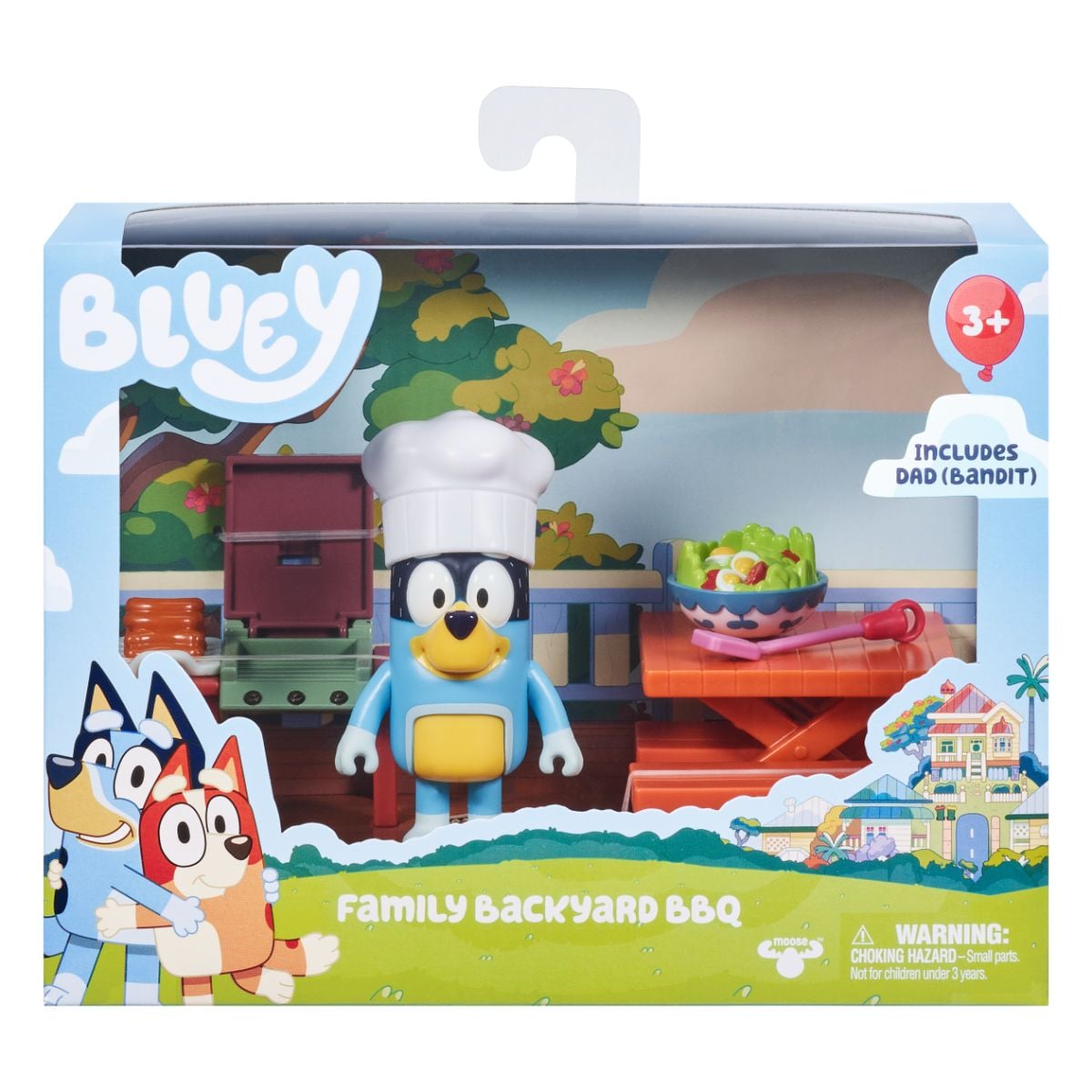 Set de joaca Bluey Gradina, cu figurine