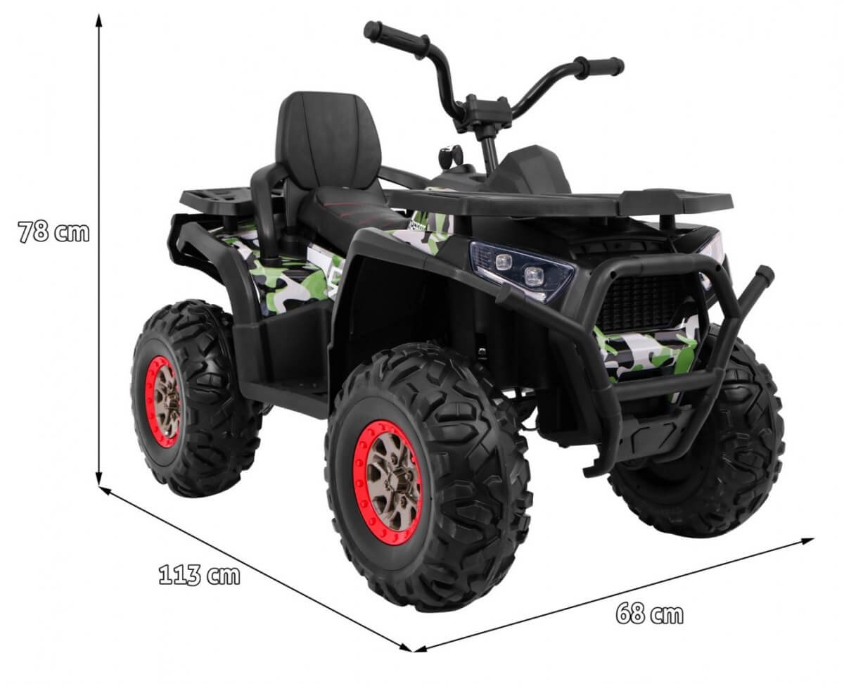 ATV Electric Desert 900 4x4 Military cu Telecomandă - imagine 2
