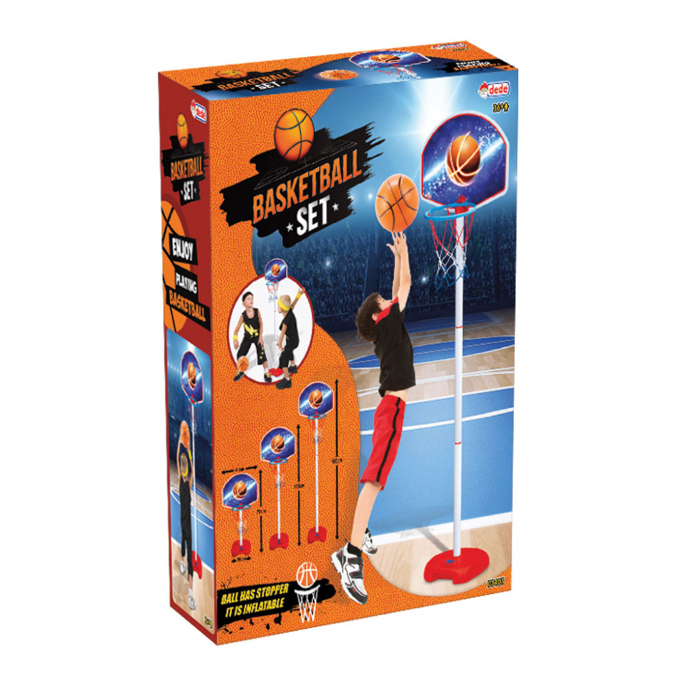 Cos Baschet Reglabil Dede, Copii 3+ Ani - imagine 5