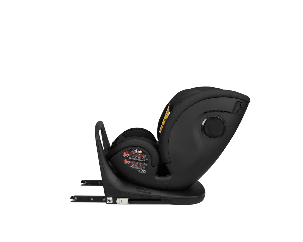 Scaun Auto Kikkaboo i-View i-SIZE, Isofix, Negru - imagine 8