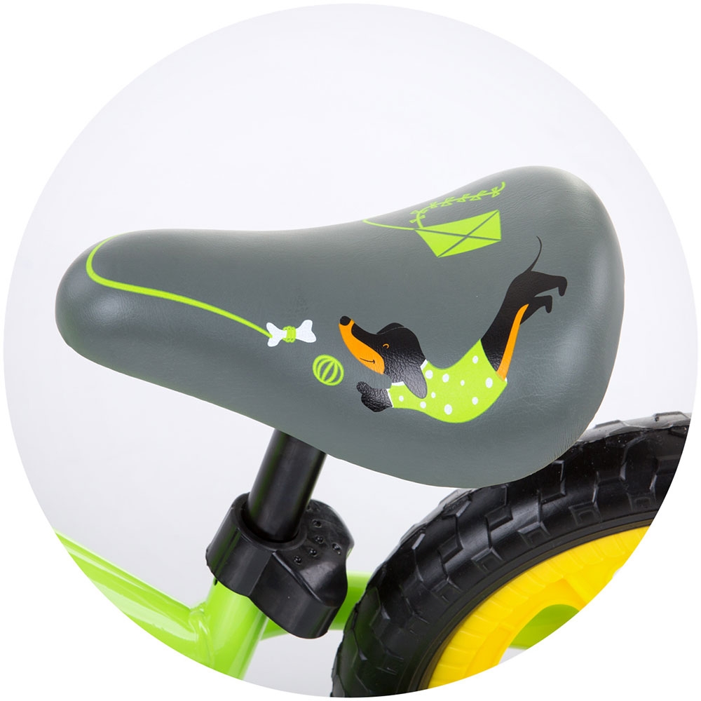 Bicicletă Chipolino Speed 12" Green, Fără Pedale - imagine 2