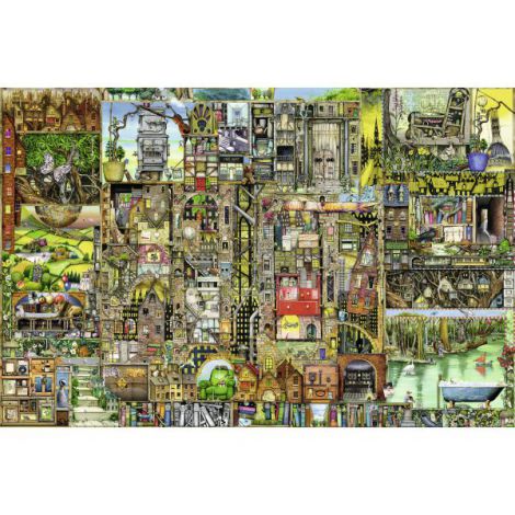 Puzzle Orasul bizar, 5000 piese, Ravensburger - imagine 2