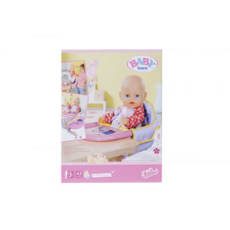 Scaunel de masă Baby Born Zapf - Colorat și Practic - imagine 2
