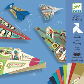 Origami Avioane Djeco | Set Creativ 4-10 Ani