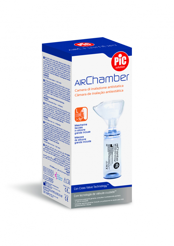 Pic Solution - Camera inhalare antistatică, Mască L
