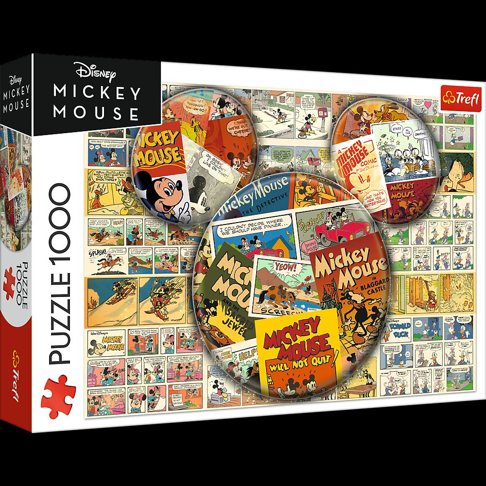 Puzzle Trefl 1000 Mickey Mouse - Dezvoltare Creativă