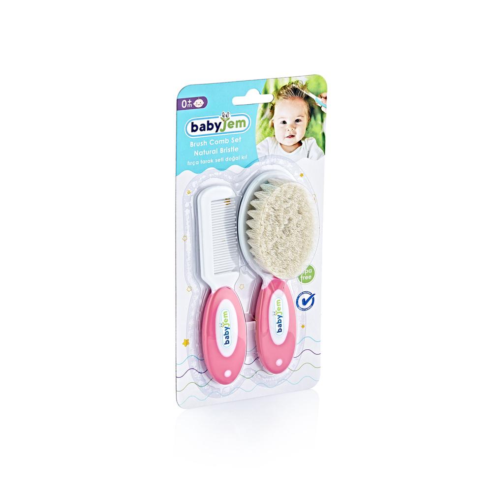 Set BabyJem Pieptan & Perie - Ingrijire Delicata - imagine 2