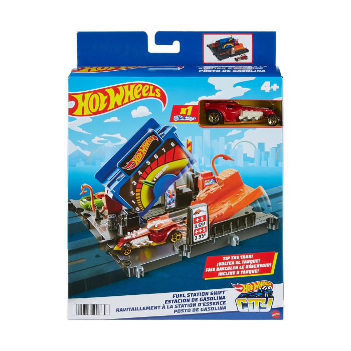 Hot Wheels City Explorer Fuel Station Shift