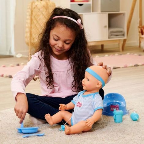 Păpușă Simba Baby Doll 43cm Accesorii Albastru - imagine 5