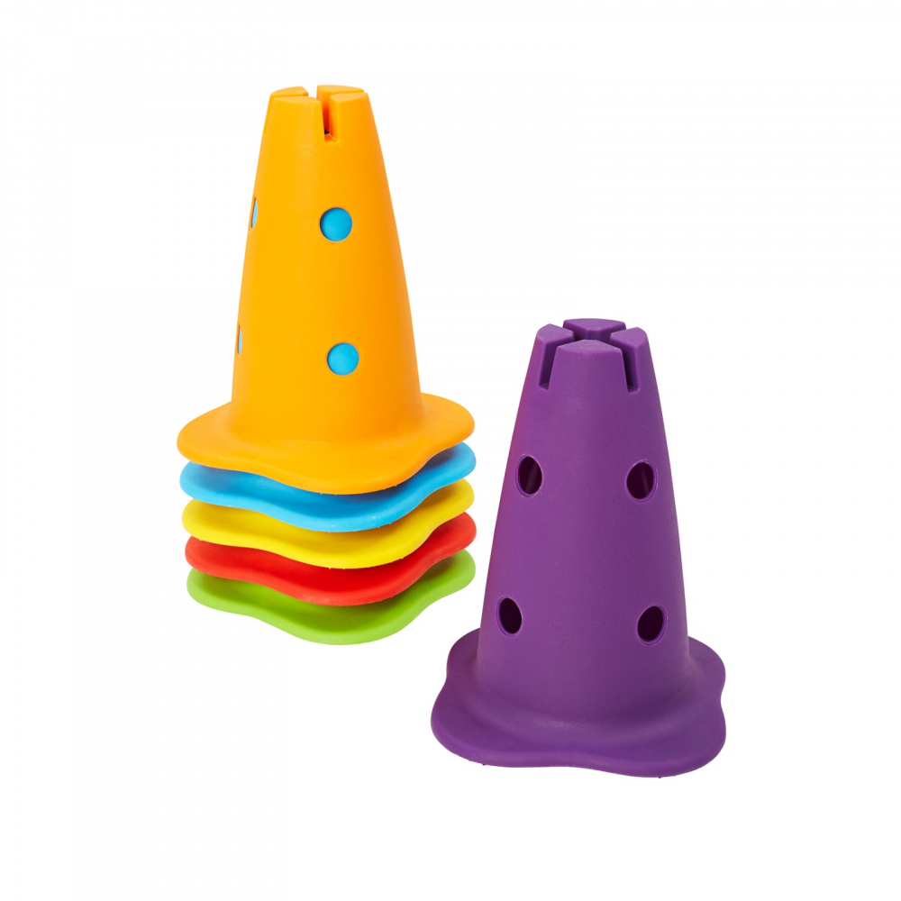 Set 6 Conuri Gonge - Dezvoltare Echilibru și Coordonare - imagine 5