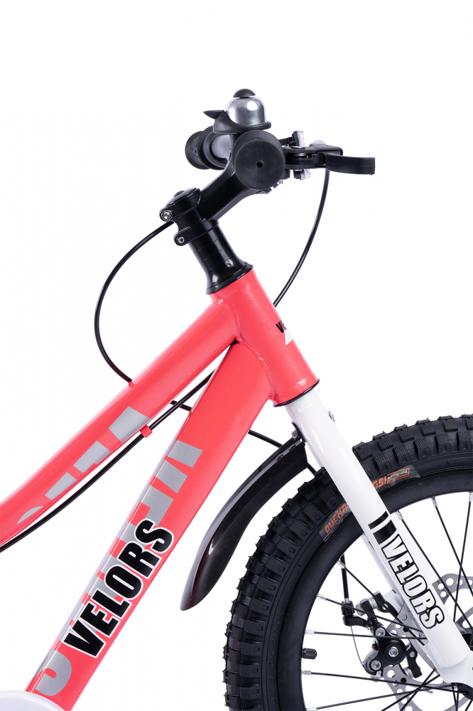 Bicicleta Velors V18345A Roz 18" Copii 5-7 ani - imagine 6