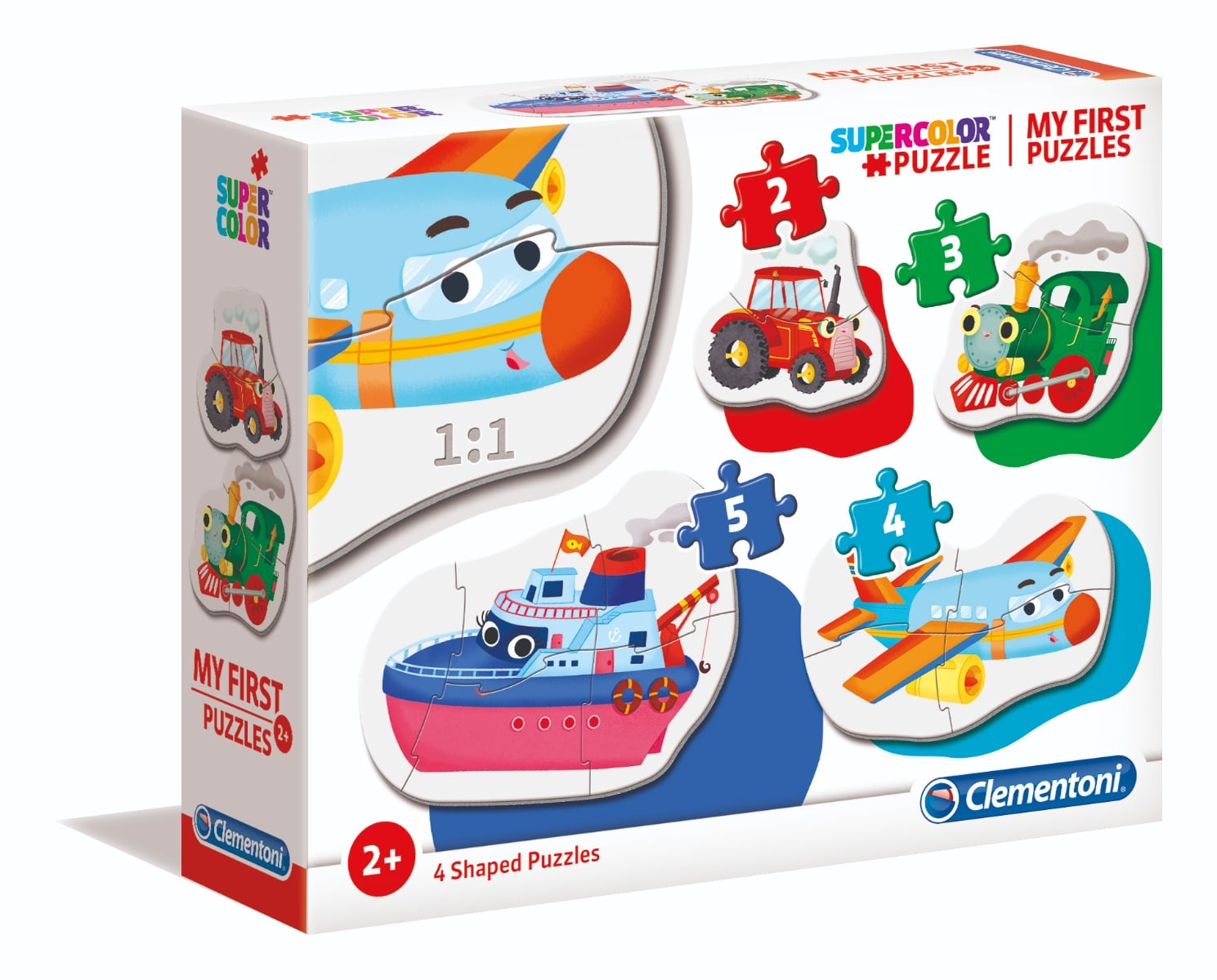 Puzzle Clementoni Vehicule 2-5 Piese