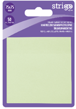 Notite Adezive Strigo 75 mm Verde Pastel