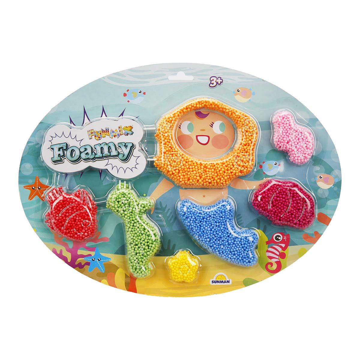 Set Slime 7 Culori Sunman | Foamy Funmix