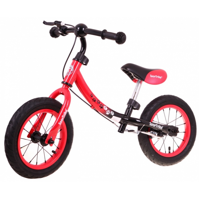 Bicicletă SporTrike fără pedale roșie - imagine 6