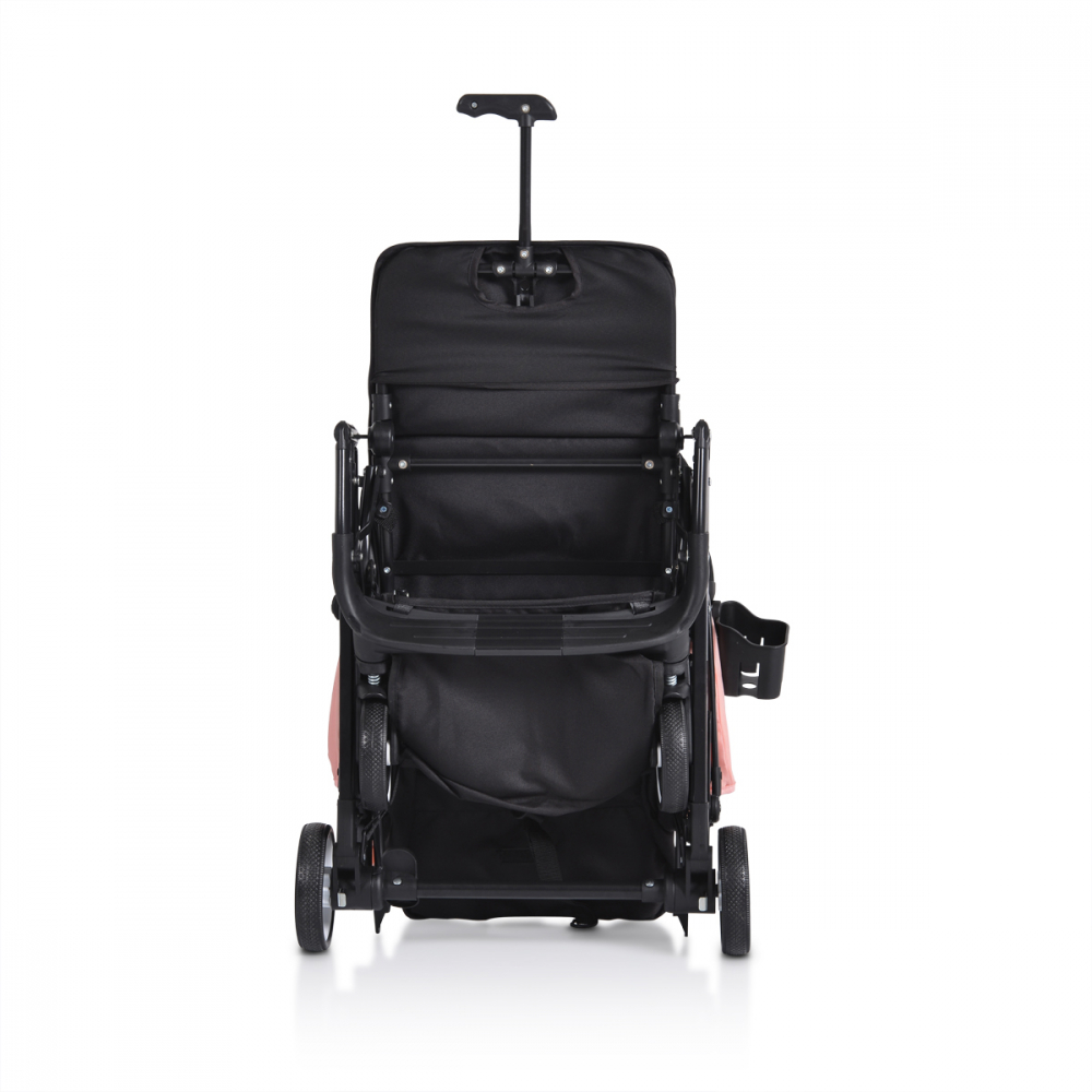 Carucior Moni Trento Pink Pliabil Compact - imagine 9