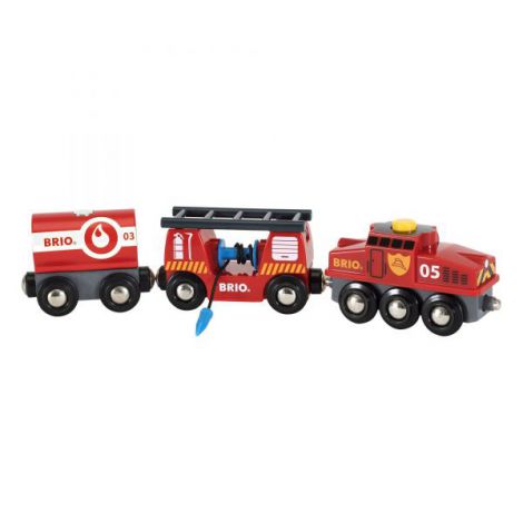 Tren de Pompieri Brio 33844 - Acțiune Rapidă - imagine 6