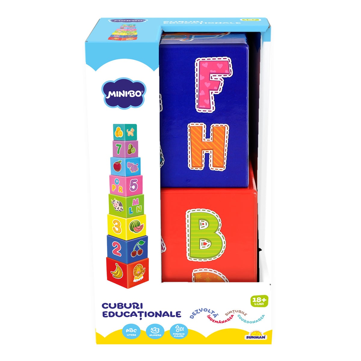 Cuburi educationale Minibo | Dezvoltare Creativitate
