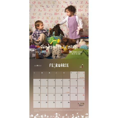 Calendar Acorns 2014 - Ghindește-te la educația copilului - imagine 3