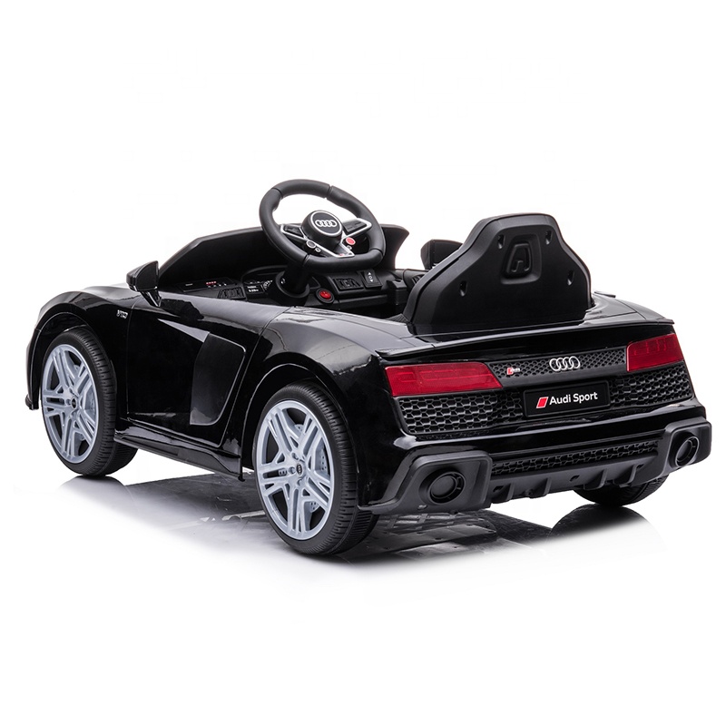 Mașinuță Electrică Audi R8 Copii 12V Negru - imagine 2