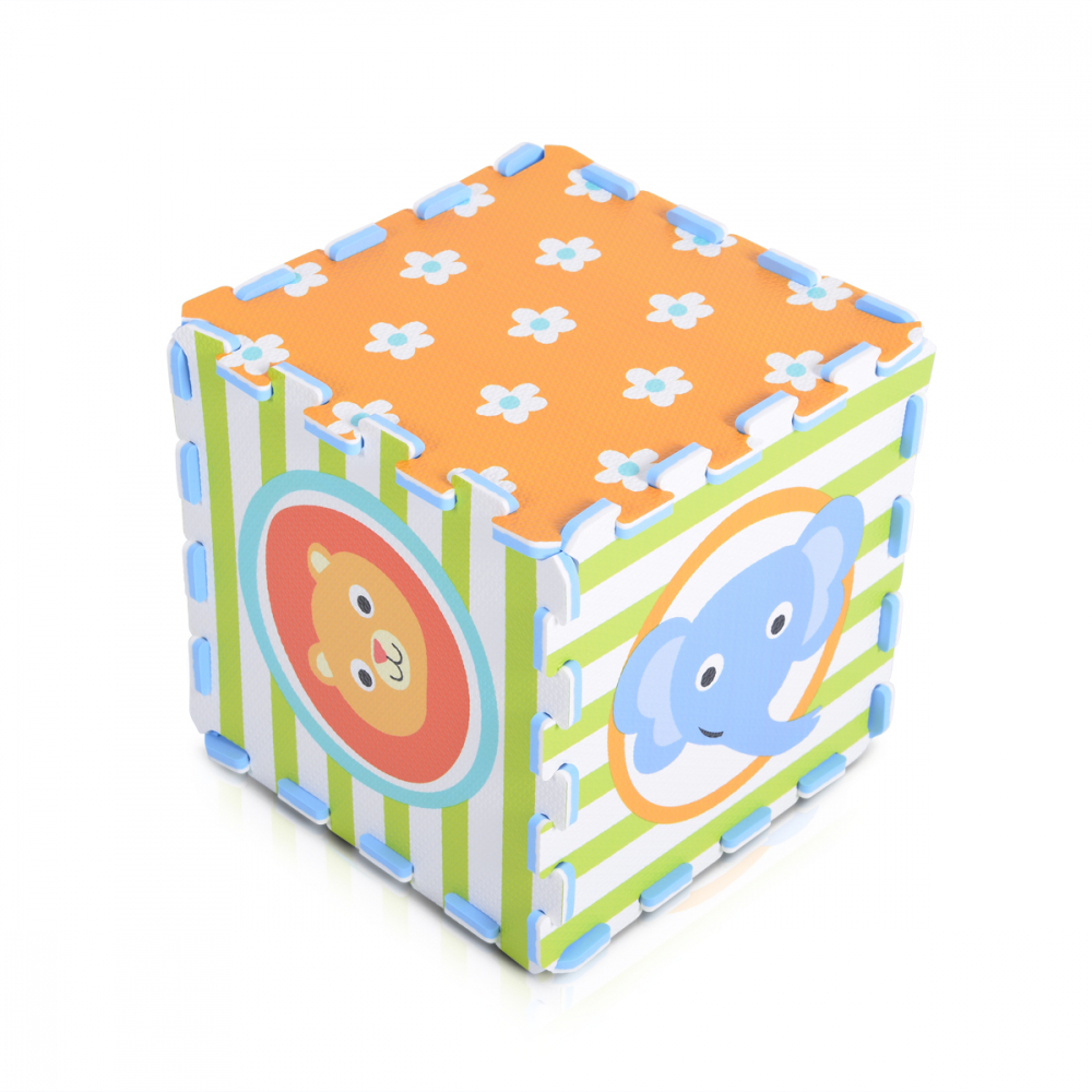 Covoras Puzzle Moni Animals 9 Piese - Spuma