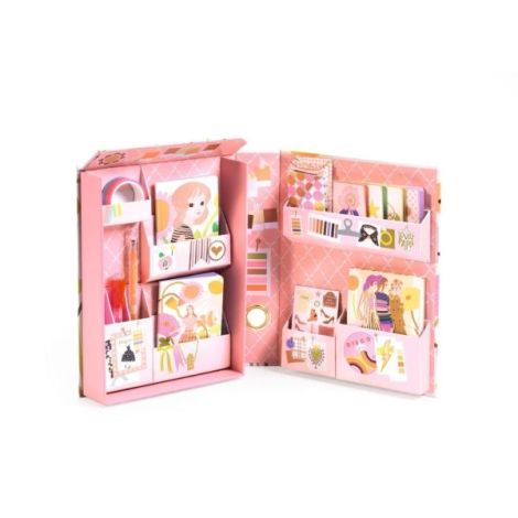 Set Papetarie Fashion Djeco Creativ - imagine 2