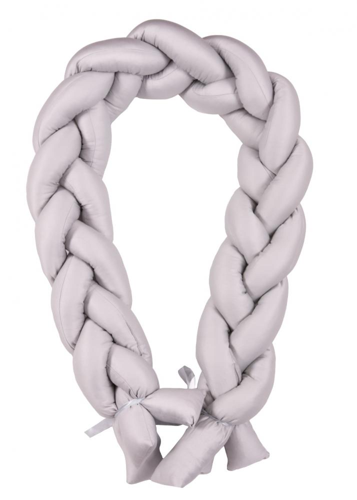 Bumper Bumbac The Braid Grey Babymatex - imagine 4