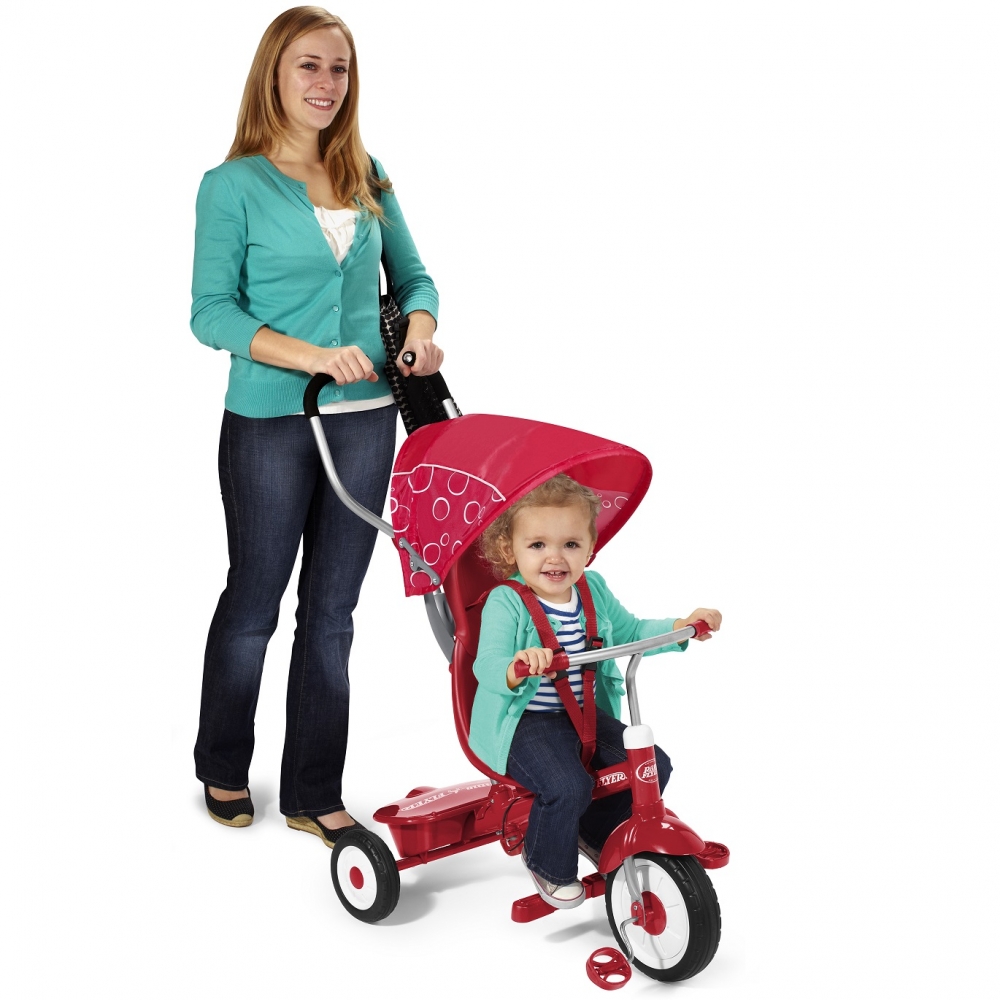 Tricicleta Radio Flyer 4 în 1 cu Control Direcție - imagine 2