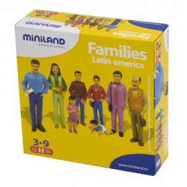 Set Figurine Familie Sudamericană Miniland - imagine 2