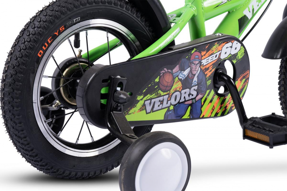 Velors V1401A Bicicleta Verde 14" Copii 3-5 Ani - imagine 5