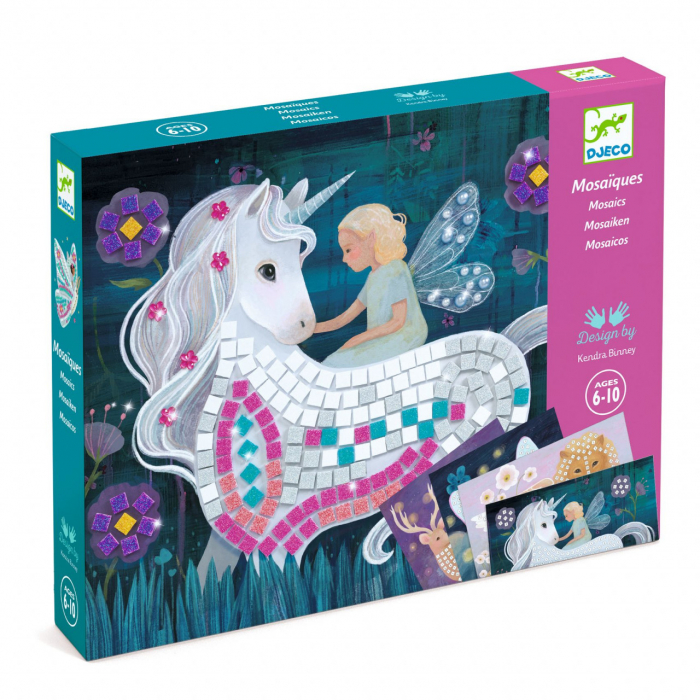Mozaic Unicornul Fermecat Djeco | Activitate Creativă