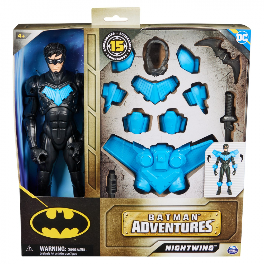 Figurina Nightwing Batman Adventures 30cm Spin Master