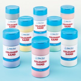 Nisip Colorat Baker Ross | Set 8 Culori, 350g