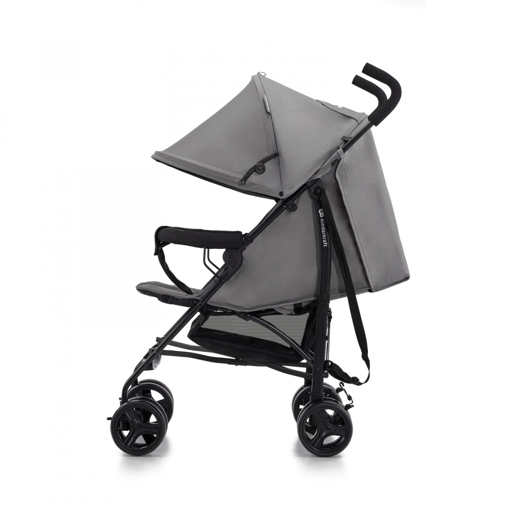 Carucior Kinderkraft TIK Stone Grey, Ușor 6.5kg - imagine 4