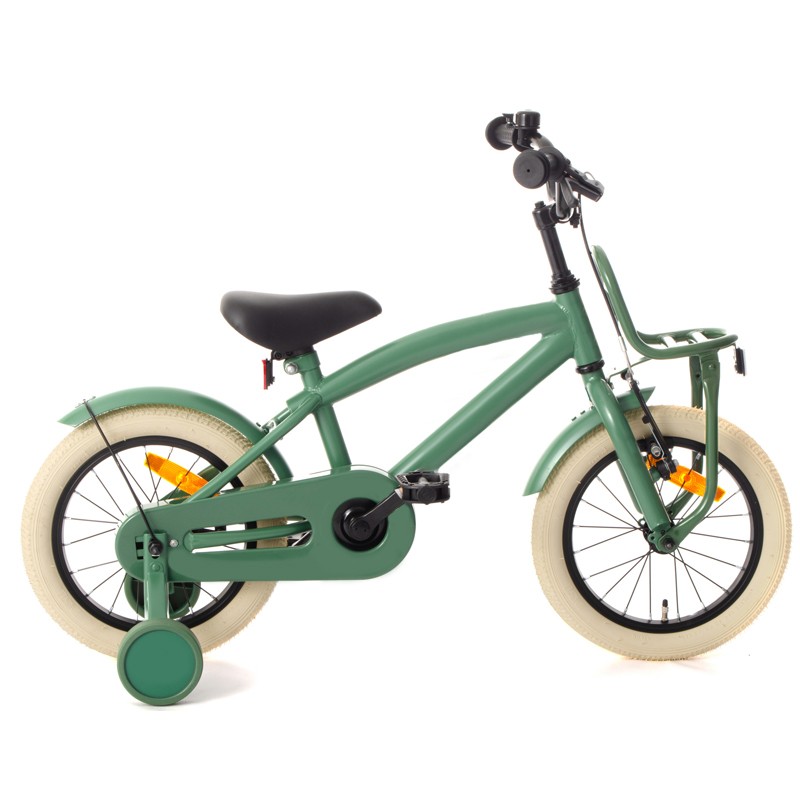 Bicicleta Procart Verde 14 inch pentru Copii