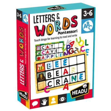 Headu Bingo Montessori - Joc Educativ Imagini Si Cuvinte - imagine 4
