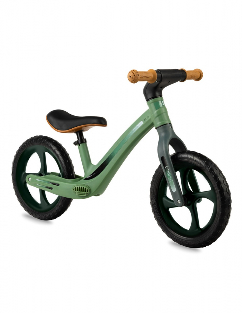 Bicicletă Fără Pedale Momi Mizo Khaki 12 inch, Ușoară
