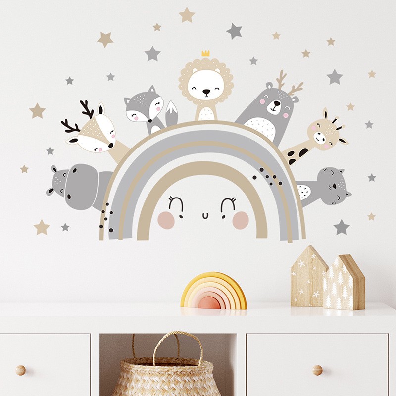 Sticker Animale Zâmbitoare Sipo 70x49 cm - imagine 2